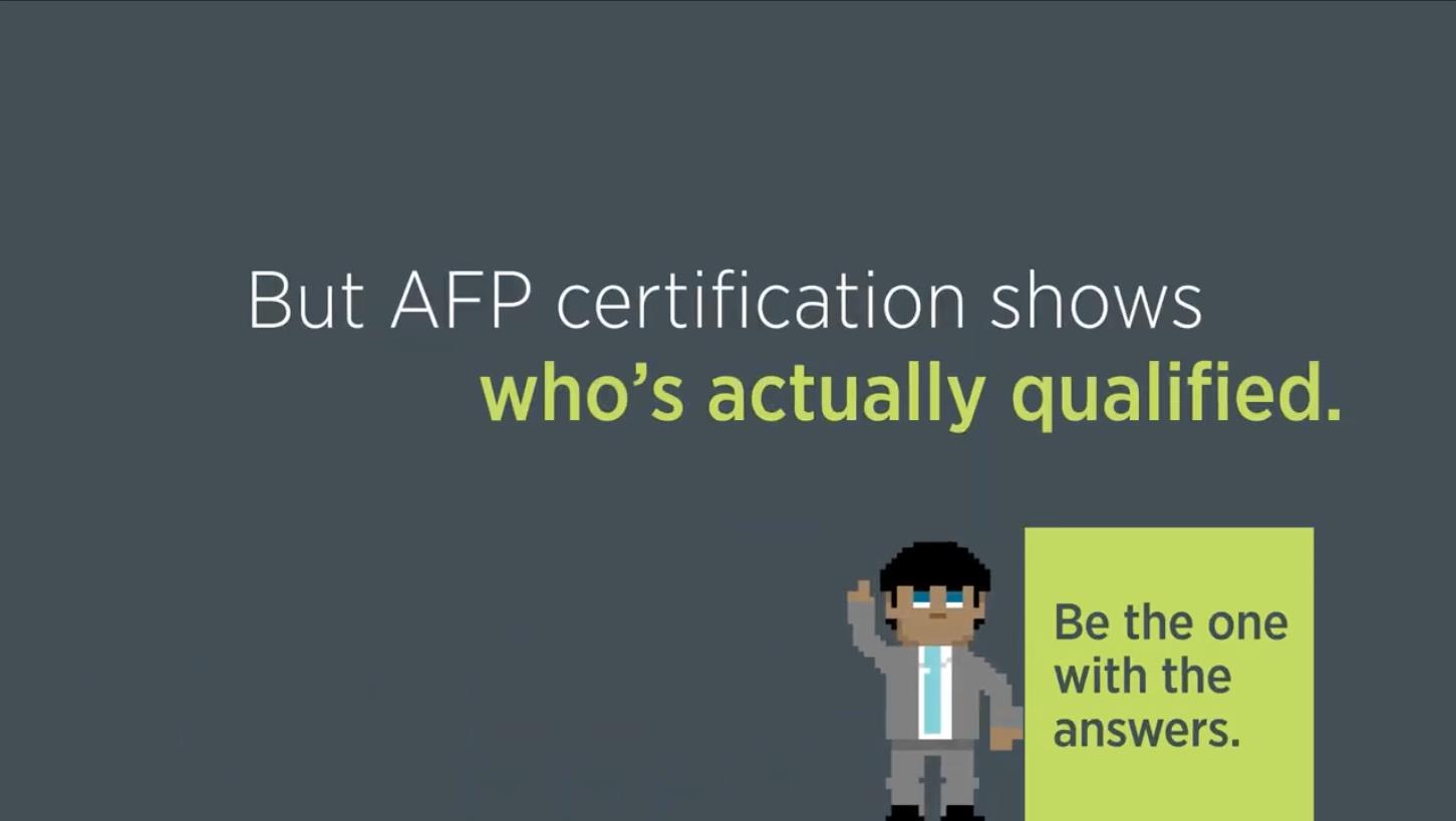 AFP: Be the ones with the answers.